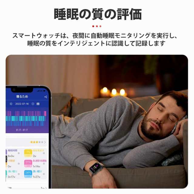 スマートウォッチ レディース 血糖 値 計測 メンズ 心電図 ECG ppg ...